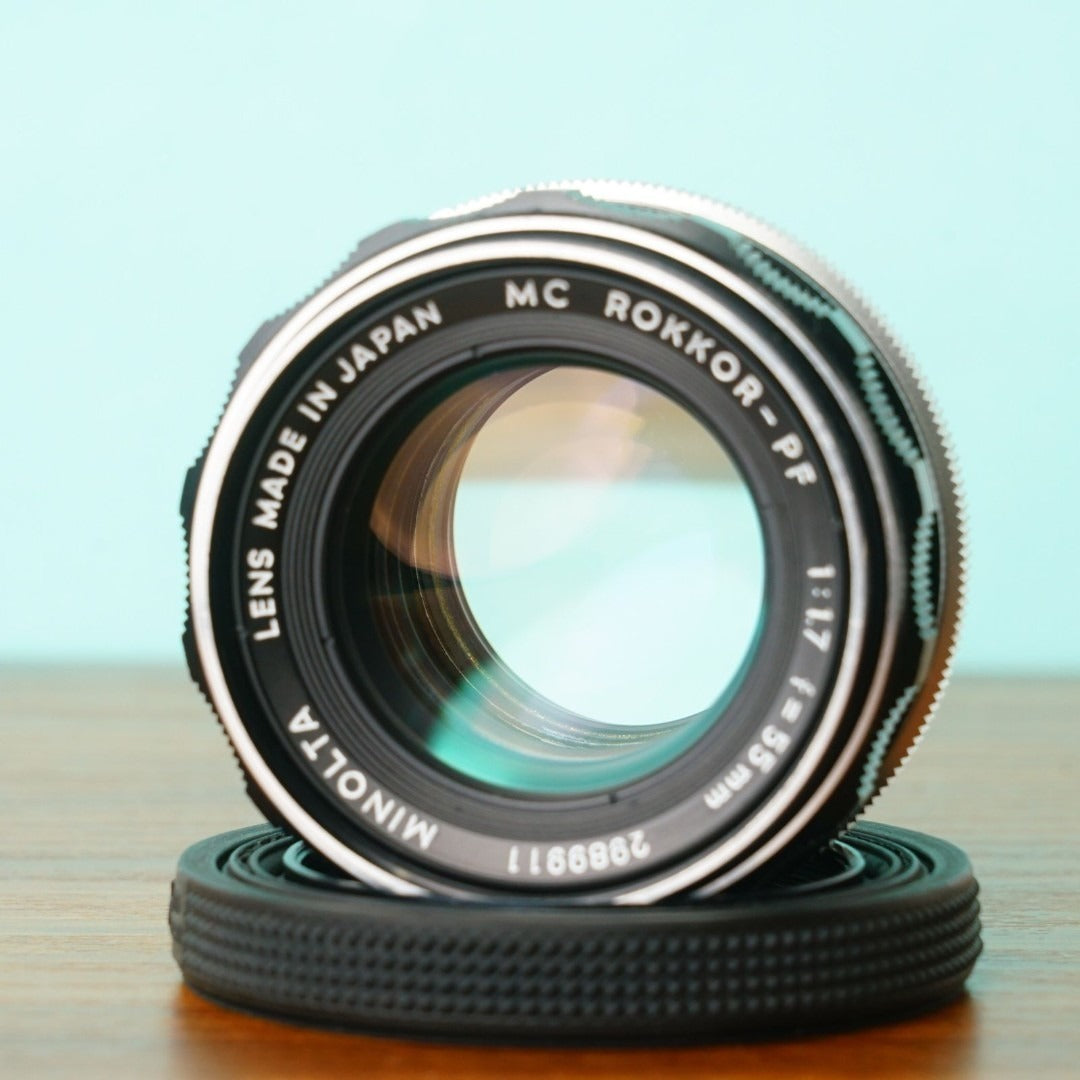 Minolta MC ROKKOR-PF 55mm f1.7 - Filem.sg
