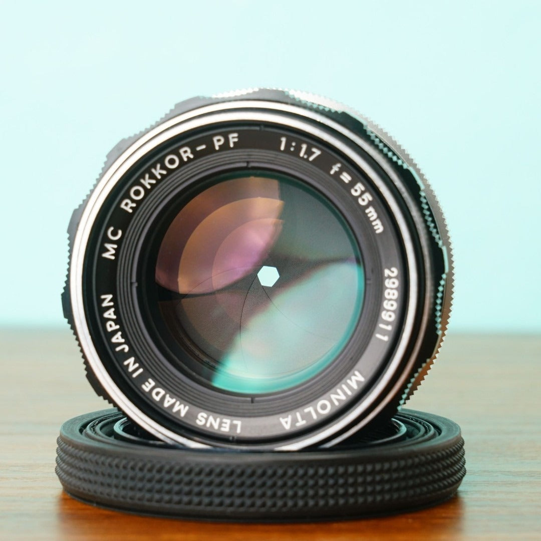 Minolta MC ROKKOR-PF 55mm f1.7 - Filem.sg