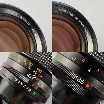 Konica Hexanon AR 135mm f2.5 - Filem.sg