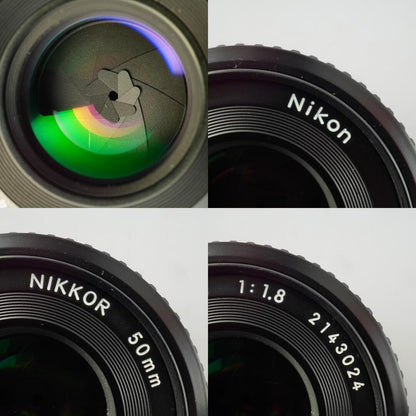 Nikon Nikkor 50mm f1.8 Ai-S - Filem.sg