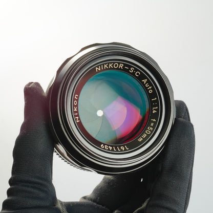 Nikon Ai NIKKOR-S.C Auto 50mm f1.4 - Filem.sg