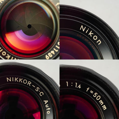 Nikon Ai NIKKOR-S.C Auto 50mm f1.4 - Filem.sg