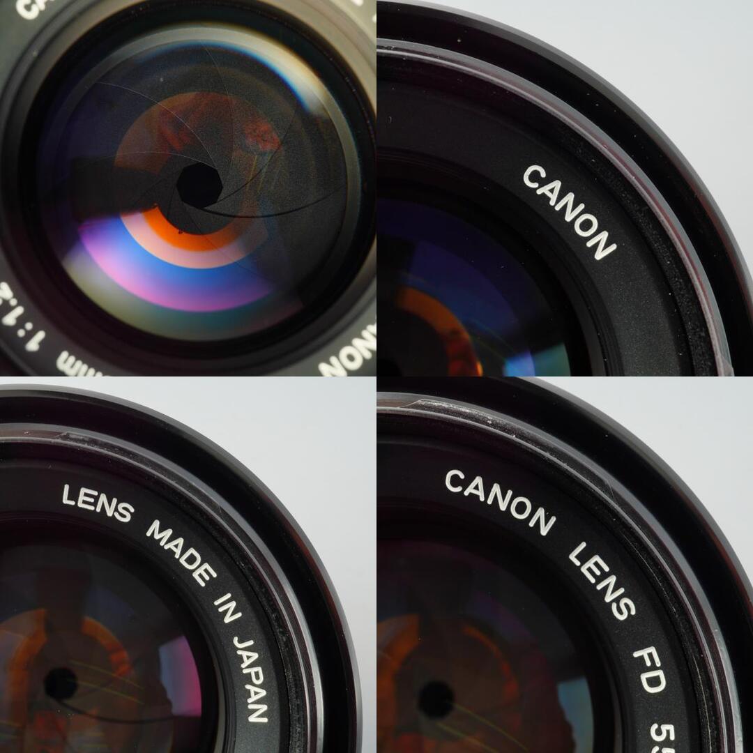Canon FD 55mm f1.2 S.S.C. - Filem.sg