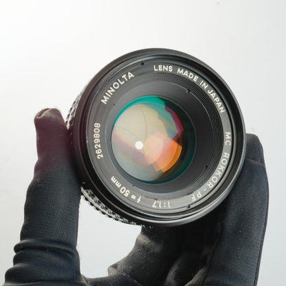 Minolta MC ROKKOR-PF 50mm f1.7 - Filem.sg