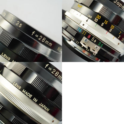 Nikon Ai Nikkor-H Auto 28mm f3.5 - Filem.sg