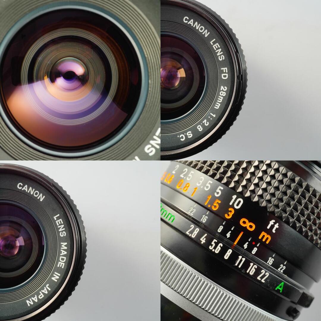 Canon FD 28mm f2.8 S.C. - Filem.sg