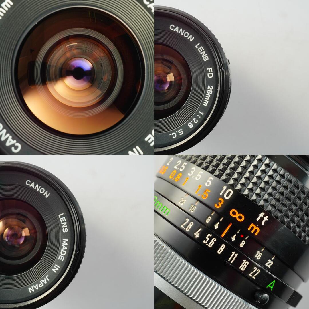 Canon FD 28mm f2.8 S.C. - Filem.sg