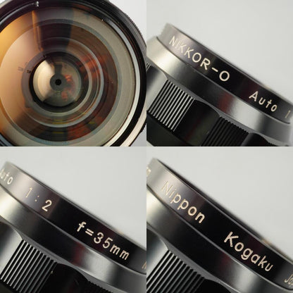 Nikon Ai Nikkor-O Auto 35mm f2 - Filem.sg