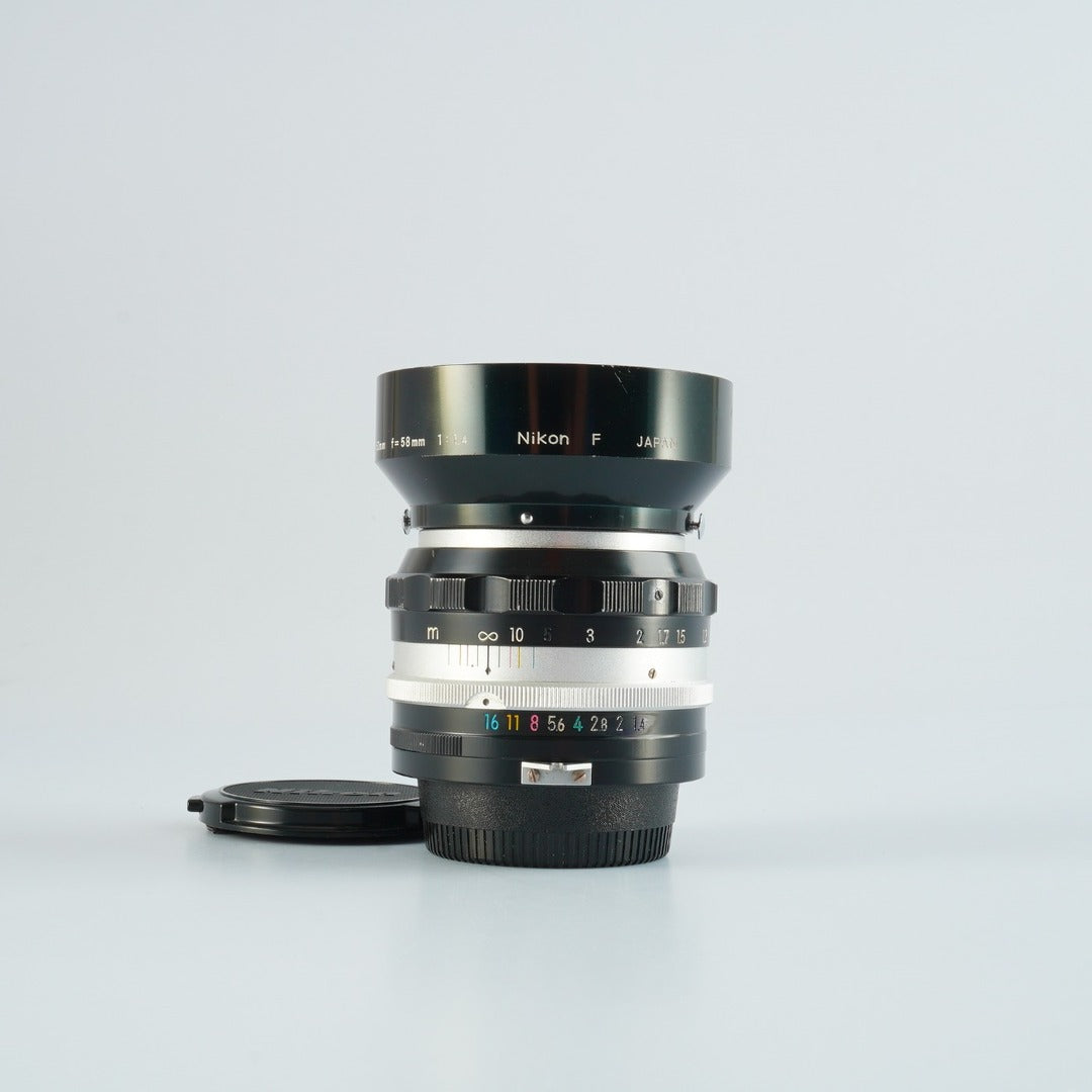 Nikon Ai Nikkor-S Auto 5.8cm 58mm f1.4 PAT PEND - Filem.sg