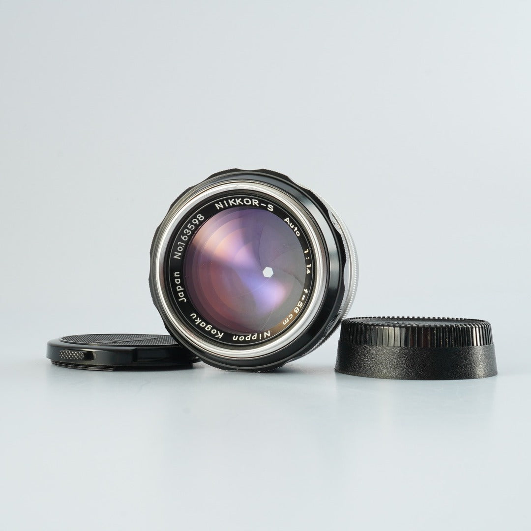 Nikon Ai Nikkor-S Auto 5.8cm 58mm f1.4 PAT PEND - Filem.sg