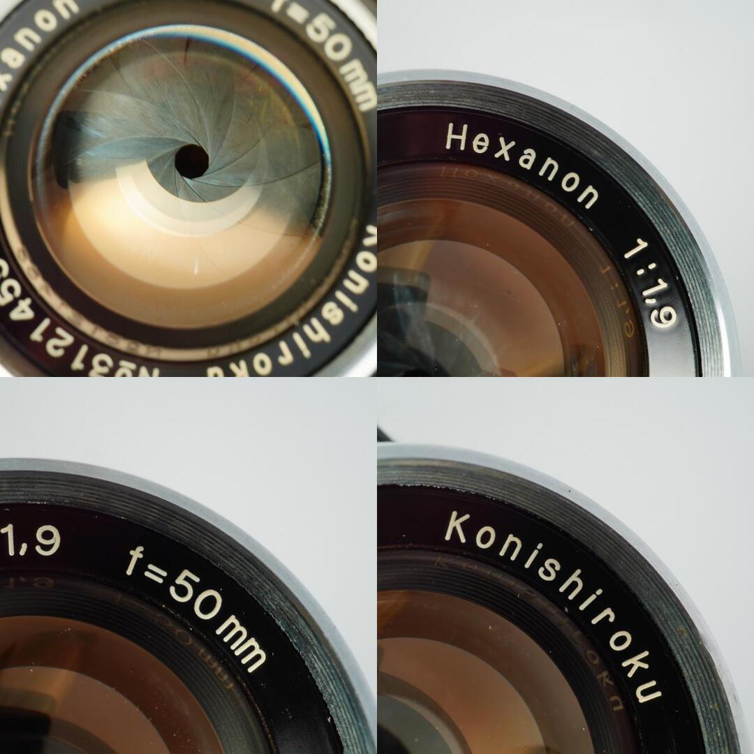 Konica Konishiroku Hexanon 50mm f1.9 - Filem.sg