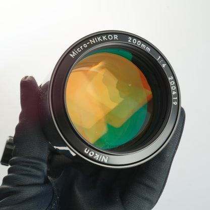 Nikon Ai-S Micro-Nikkor 200mm f4 - Filem.sg