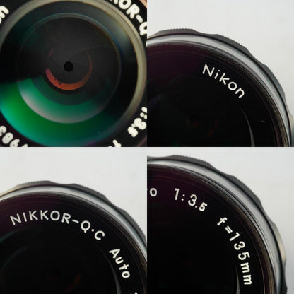 Nikon Ai NIKKOR-Q.C Auto 135mm f3.5 - Filem.sg