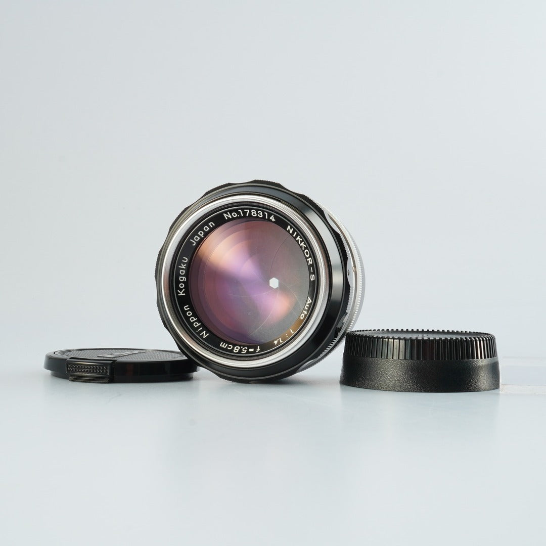 Nikon Ai Nikkor-S Auto 5.8cm 58mm f1.4 PAT PEND - Filem.sg