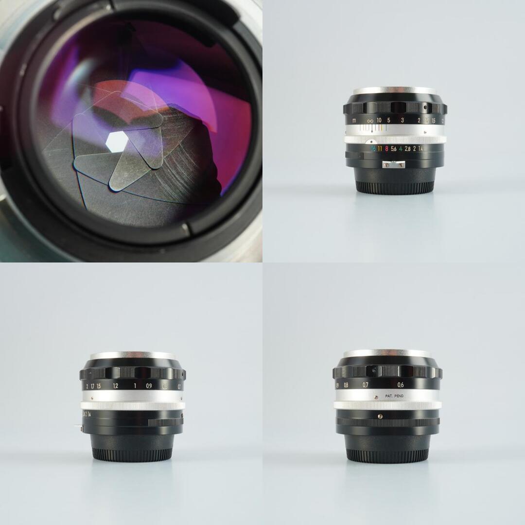 Nikon Ai Nikkor-S Auto 5.8cm 58mm f1.4 PAT PEND - Filem.sg