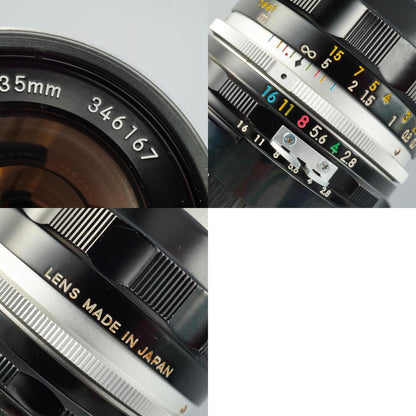 Nikon Ai NIKKOR-S Auto 35mm f2.8 - Filem.sg