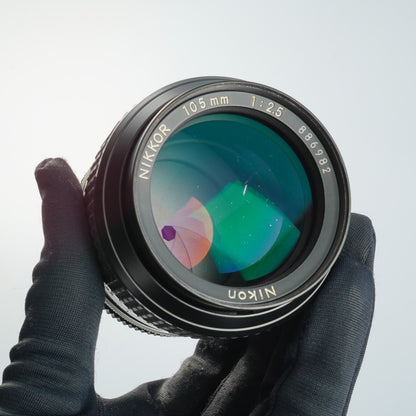 Nikon Ai Nikkor 105mm f2.5 - Filem.sg