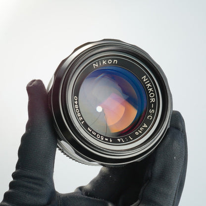 Nikon Ai NIKKOR-S.C Auto 50mm f1.4 - Filem.sg