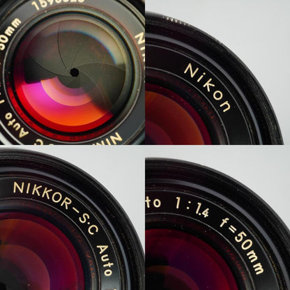 Nikon Ai NIKKOR-S.C Auto 50mm f1.4 - Filem.sg