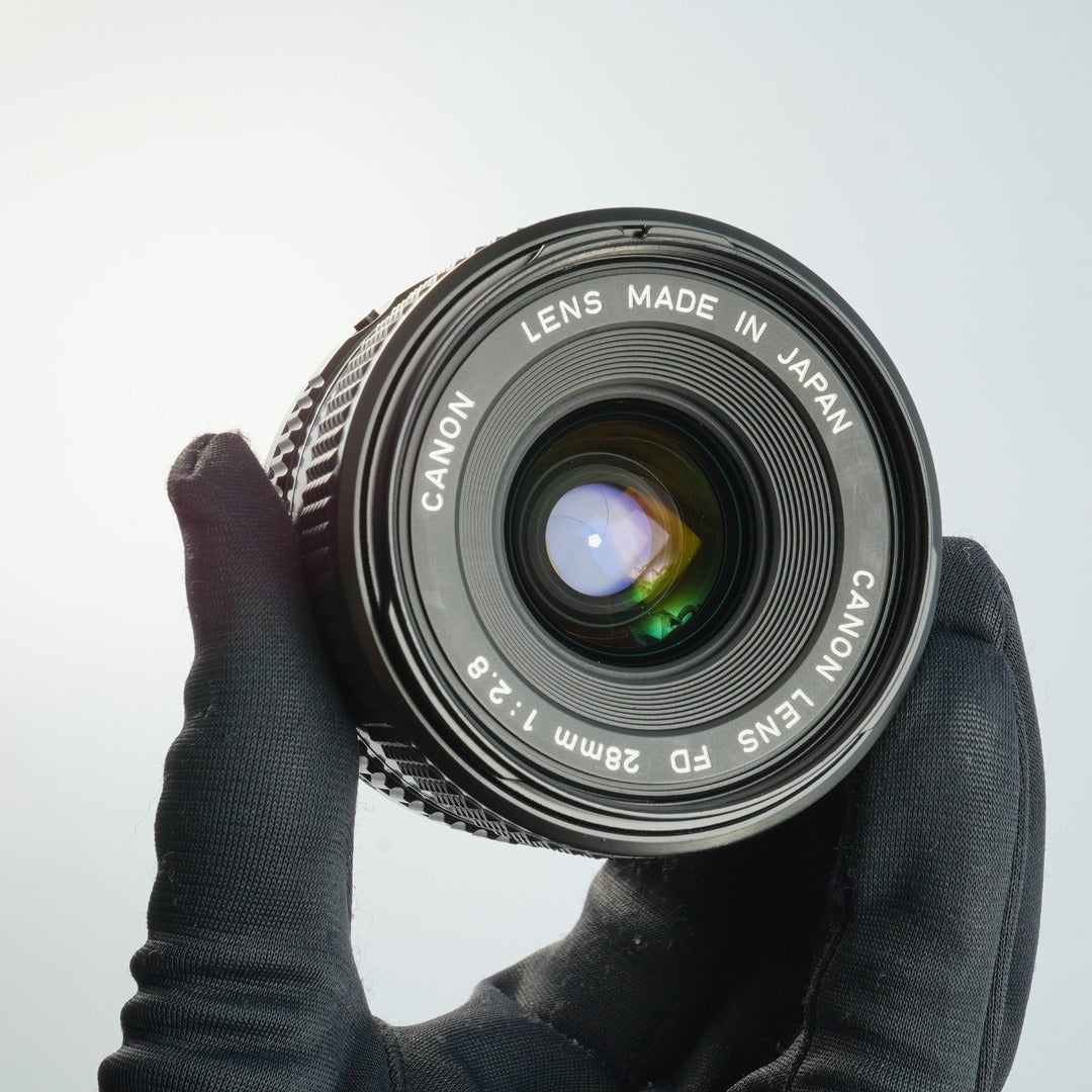 Canon New FD NFD 28mm f2.8 - Filem.sg