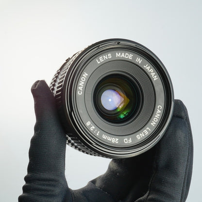 Canon New FD NFD 28mm f2.8 - Filem.sg