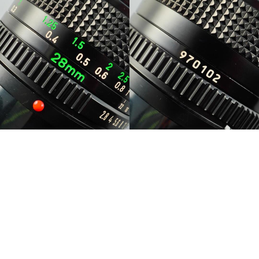 Canon New FD NFD 28mm f2.8 - Filem.sg