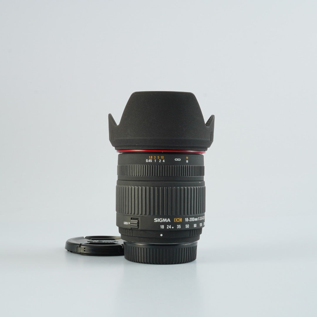 Sigma DC 18-200mm f3.5-6.3 D for Nikon F F - Filem.sg