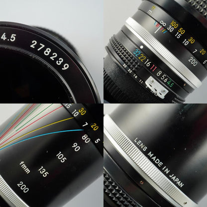 Nikon Ai Zoom Nikkor 80-200mm f4.5 - Filem.sg