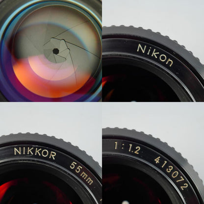 Nikon Ai Nikkor 55mm f1.2 - Filem.sg