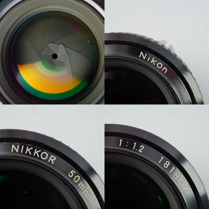 Nikon Ai Nikkor 50mm f1.2 - Filem.sg