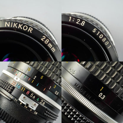 Nikon Ai Nikkor 28mm f2.8 - Filem.sg