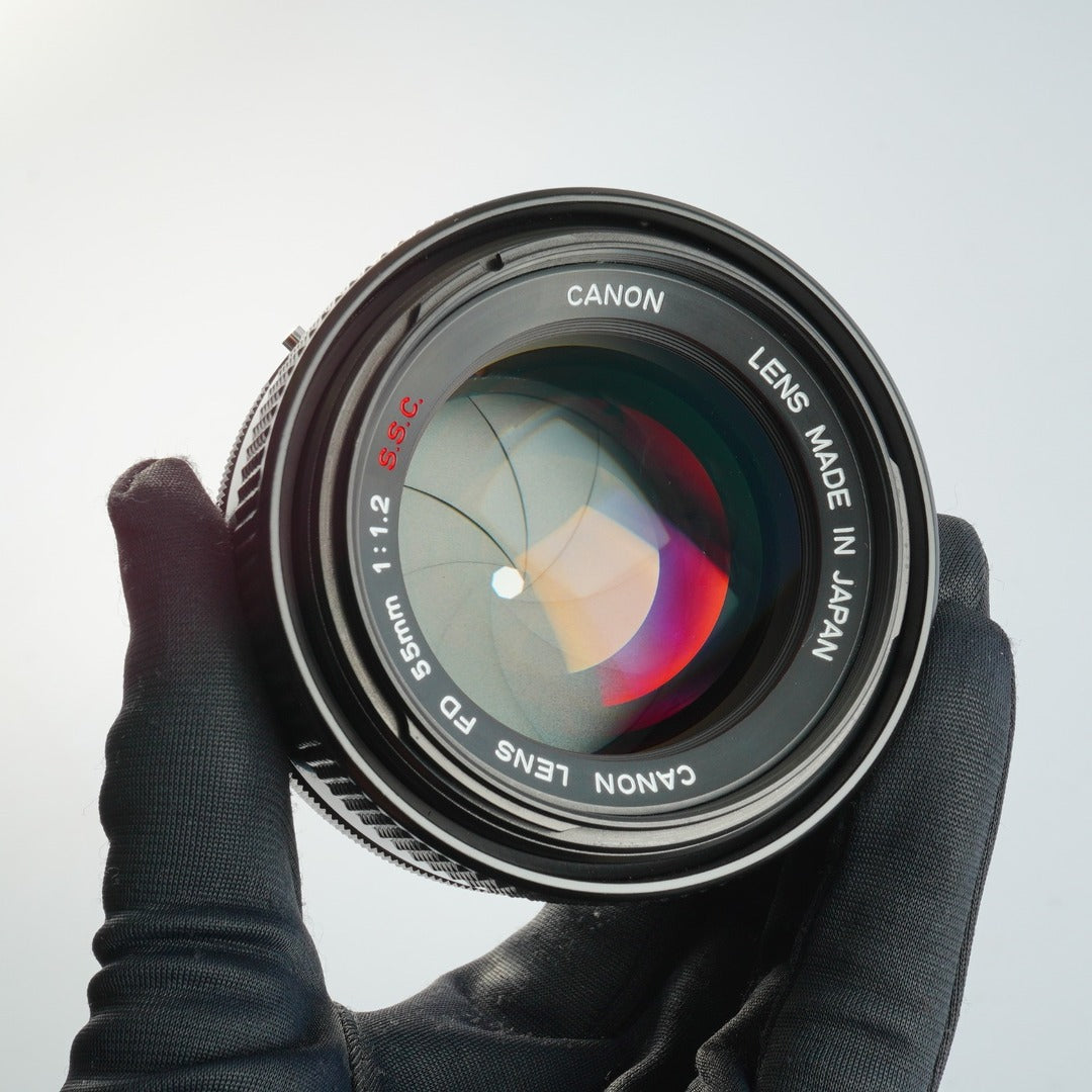 Canon FD 55mm f1.2 S.S.C "O"Mark - Filem.sg