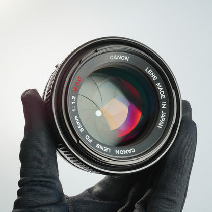 Canon FD 55mm f1.2 S.S.C "O"Mark - Filem.sg