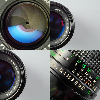 Canon New FD 50mm f1.4 - Filem.sg