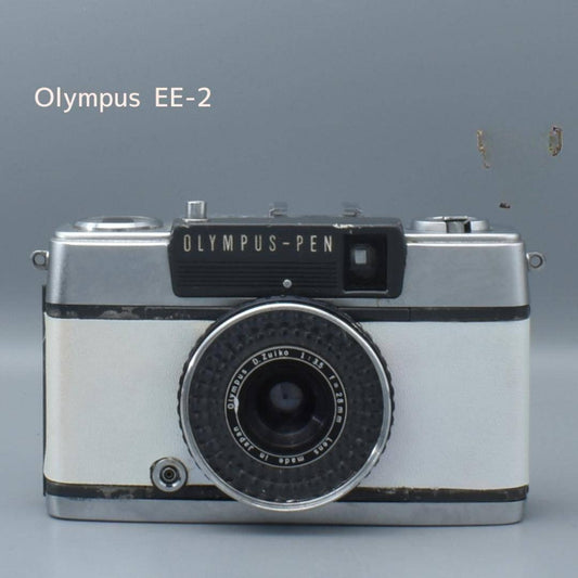 Olympus PEN EE-2 (White, Custom Leather) - Filem.sg