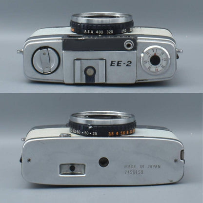 Olympus PEN EE-2 (White, Custom Leather) - Filem.sg