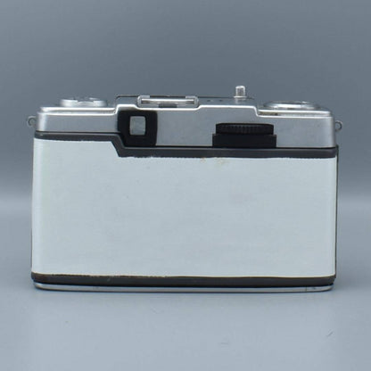 Olympus PEN EE-2 (White, Custom Leather) - Filem.sg