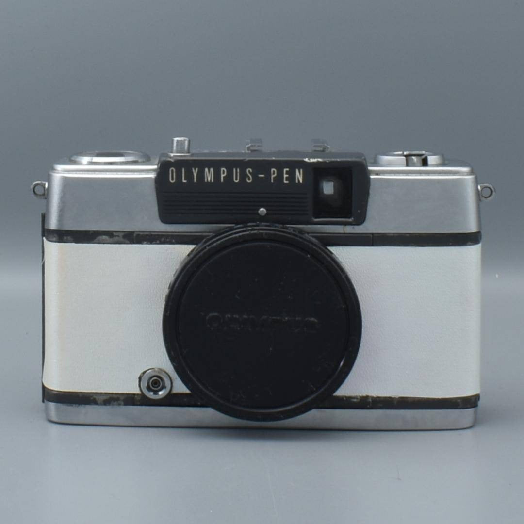 Olympus PEN EE-2 (White, Custom Leather) - Filem.sg