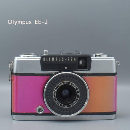 Olympus PEN EE-2 (Red, Custom Leather) - Filem.sg