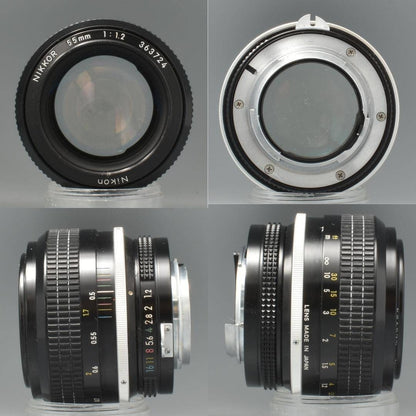 Nikon F2 Photomic New Nikkor 55mm f1.2 - Filem.sg