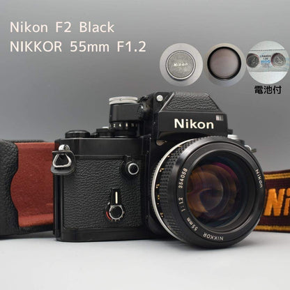 Nikon F2 Photomic 55mm f1.2 (Black) - Filem.sg