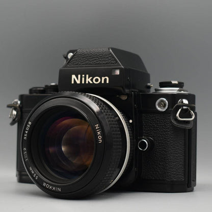 Nikon F2 Photomic 55mm f1.2 (Black) - Filem.sg