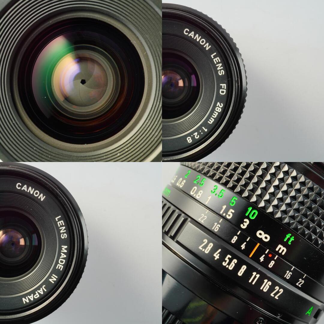 Canon New FD NFD 28mm f2.8 - Filem.sg