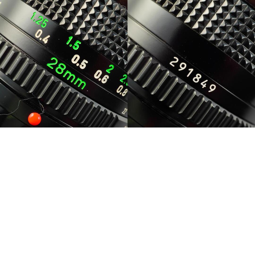 Canon New FD NFD 28mm f2.8 - Filem.sg