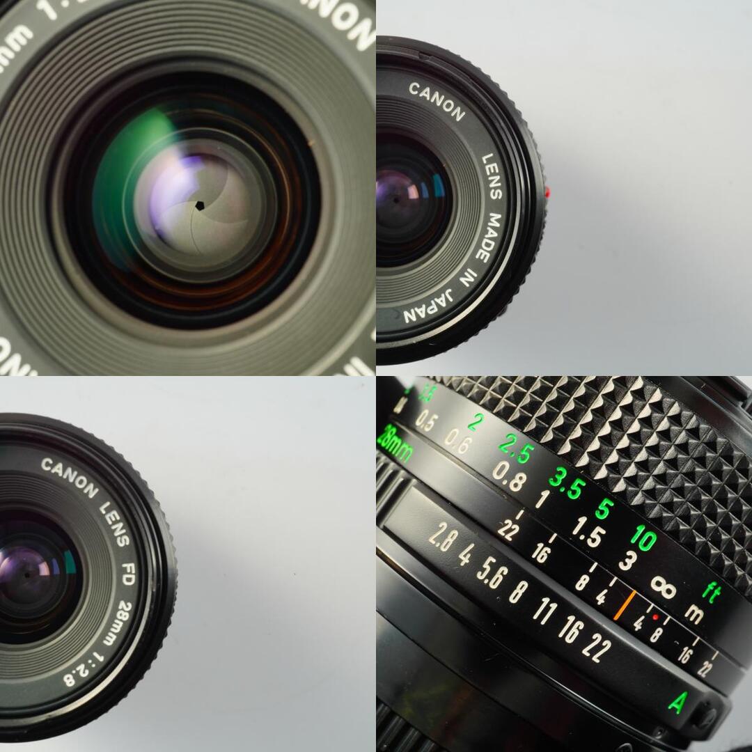 Canon New FD NFD 28mm f2.8 - Filem.sg