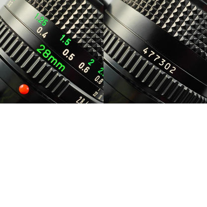 Canon New FD NFD 28mm f2.8 - Filem.sg