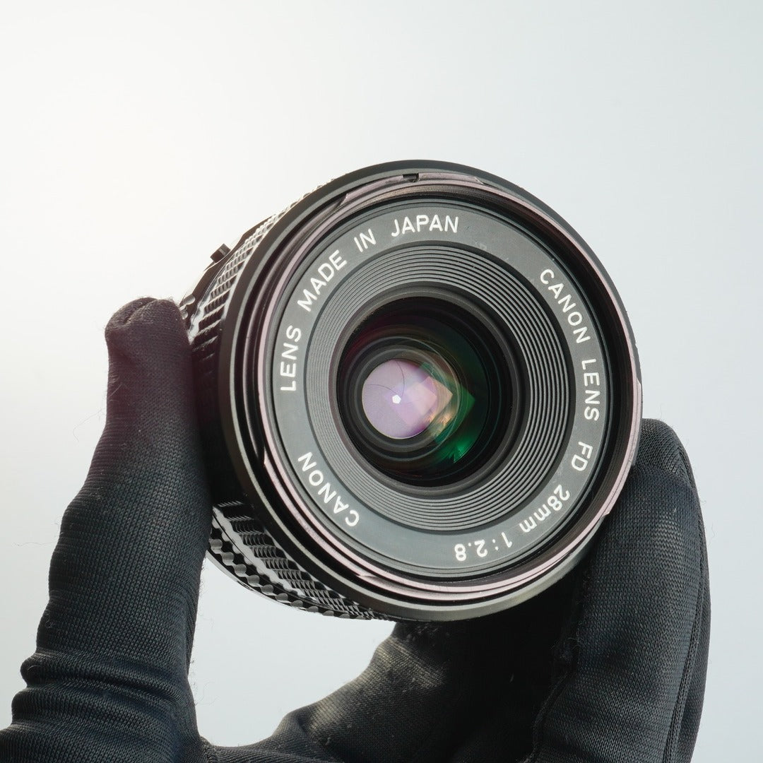 Canon New FD NFD 28mm f2.8 - Filem.sg