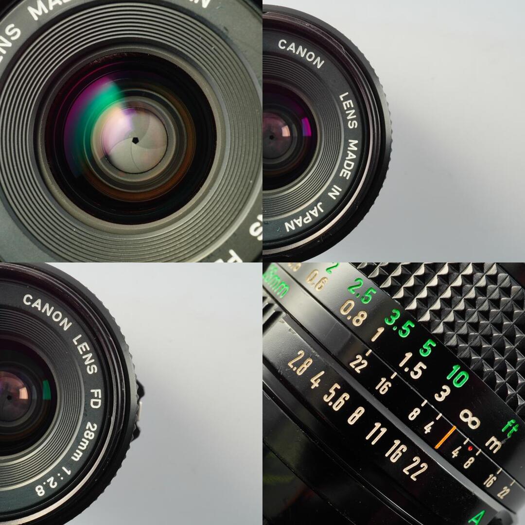 Canon New FD NFD 28mm f2.8 - Filem.sg