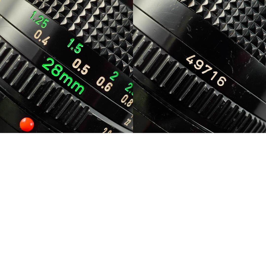 Canon New FD NFD 28mm f2.8 - Filem.sg
