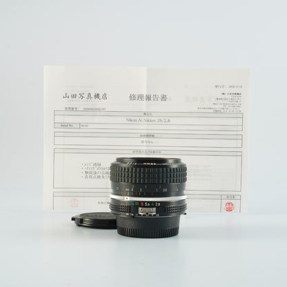 Nikon Ai Nikkor 28mm f2.8 - Filem.sg